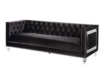 ACME LV01403 Heibero - Sofa - Black Velvet