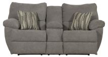 Jackson Furniture Industries 2419-1875/18-2154/38 Sadler - Lay Flat Reclining Console Loveseat - Mica