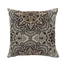Furniture of America PL6035S-2PK Tania - Pillow 18" (Set of 2) - Brown/Multi