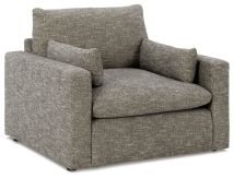 Benchcraft® 1170223 Dramatic - Chair and a Half - Granite