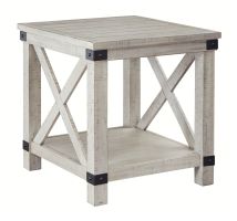 Ashley Furniture T929-3 Carynhurst - Whitewash - Rectangular End Table