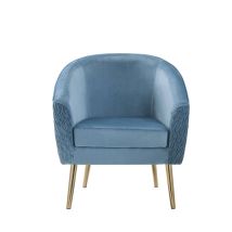 ACME 59887 Benny - Accent Chair - Velvet & Gold