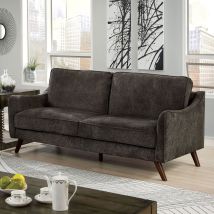Furniture of America CM6971DG-SF Maxime - Sofa - Dark Gray