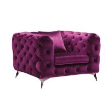 ACME 54907 Atronia - Chair - Purple Fabric