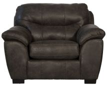 Jackson 445301-1227/28-3027/28 Grant - Faux Leather Chair & 1/2 - Steel