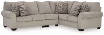Signature Design by Ashley® 90603S4 Claireah - Umber - 3-Piece Sectional With Raf Sofa With Corner Wedge