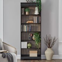 Liberty Furniture 532-HO3084 Liberty Furniture 532-HO3084 Meritage - 84" Bookcase - Aged Charcoal