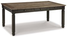 Ashley Furniture D736-25 Tyler Creek - Rectangular Dining Room Table - Black / Gray