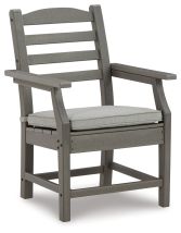 Ashley Furniture P802-601A Visola - Arm Chair With Cushion (Set of 2) - Gray