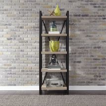 Liberty Furniture 439-EP77 Sun Valley - Tall Pier Unit With Faux Metal - Sandstone