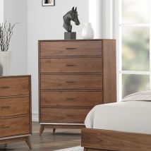 Liberty Furniture 604-BR41 Century Modern - 5 Drawer Chest - Walnut