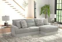 Jackson 3480/46/76-18 Titan - 2 Piece Sofa Chaise With Comfort Coil Seating (Right Side Facing Chaise) - Moonstruck