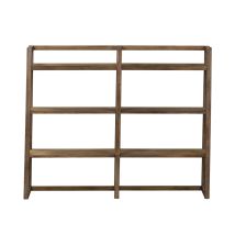 Liberty Furniture 466-HO131 Stone Brook - Credenza Hutch - Rustic Saddle