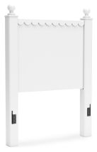 Signature Design by Ashley® B2540-53 Mollviney - White - Twin Panel Headboard