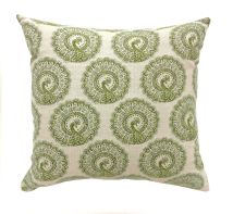 Furniture of America PL677GR-S-2PK Fifi - X Pillow (Set of 2) - Green