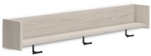 Ashley Furniture EA1864-151 Socalle - Wall Mounted Coat Rack w/Shelf - Light Natural