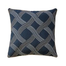 Furniture of America PL8033-2PK Cici - Pillow (Set of 2) - Navy