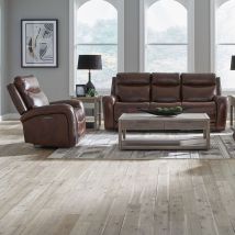 Liberty Furniture 7005CG-UPH-SOREC Liberty Furniture 7005CG-UPH-SOREC Blair - Sofa & Recliner - Cognac