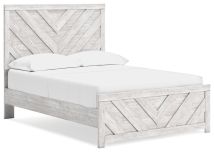 Ashley Furniture B3788B2 Ashley Furniture B3788B2 Cayboni - Full Panel Bed - Whitewash