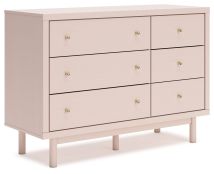 Signature Design by Ashley® B1323-221 Wistenpine - Blush - Six Drawer Dresser