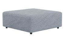 Jackson Furniture Industries 33628-2849/18 Jackson Furniture Industries 33628-2849/18 Majesty - Castered Cocktail Ottoman - Shark