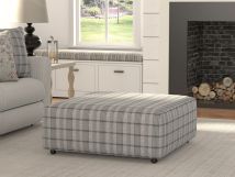 Jackson Furniture Industries 23212-1459/26 Chappy - Castered Cocktail Ottoman - Smoke