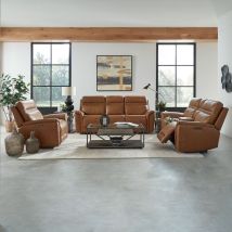 Liberty Furniture 7007CM-UPH-SOLOREC Liberty Furniture 7007CM-UPH-SOLOREC Cooper - Sofa With Loveseat & Recliner - Camel