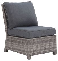 Ashley Furniture P440-846 Salem - Gray - Armless Chair W/Cushion