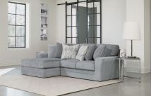 Jackson 2477/75/42-28 Jackson 2477/75/42-28 Glacier - 2 Piece Sofa Chaise (RSF Loveseat / LSF Chaise) - Shark