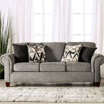 Furniture of America SM7750-SF Delgada - Sofa - Graphite