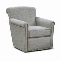 England Furniture 3C0069N Jakson Swivel Chair with Nails