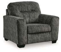 Ashley Furniture 5050423 Lonoke - Chair And A Half - Gunmetal
