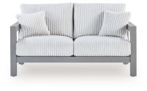 Ashley Furniture PCP695-835 Hurley Park - Loveseat With Cushion - Gray