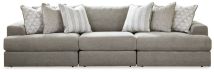 Signature Design by Ashley® 58103S2 Avaliyah - Ash - 3-Piece Sectional