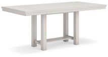Signature Design by Ashley® D642-32 Robbinsdale - Antique White - Rectangular Counter Height Dining Extension Table