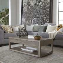 Liberty Furniture 798-OT1010 Bartlett Field - Cocktail Table - Dusty Taupe