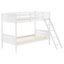 CoasterEveryday 405051WHT Littleton - Wood Twin Over Twin Bunk Bed - White