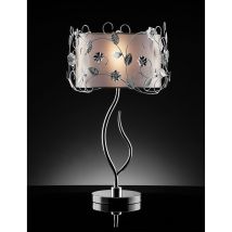 Furniture of America L95121T Elva - Table Lamp - Silver