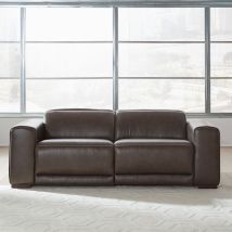 Liberty Furniture 7014CC-UPH-2PCSOF Deacon - 2 Piece Sofa - Boston Charcoal Leather