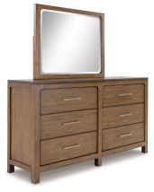 Signature Design by Ashley® B974B1 Cabalynn - Light Brown - Dresser And Mirror