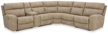 Signature Design by Ashley® 61004S7 Next-gen Durapella - Sand - 6-Piece Power Reclining Sectional