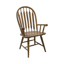 Intercon CL-CH-1247WA-WCT-RTA Colonial Oak - Arrow Arm Chair - Weathered Chestnut