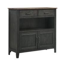 Intercon HP-CA-4846-BBP-C Harper - Sideboard - Brushed Brown / Pecan