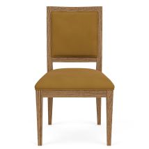 Riverside Furniture 51857 Halbrooke - Upholstered Back Side Chair (Set of 2) - Light Brown