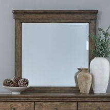 Liberty Furniture 930-BR51 Carolina Park - Mirror - Amber Brown