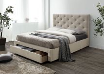 Furniture of America CM7218BG-EK-BED Sybella - Eastern King Bed - Beige