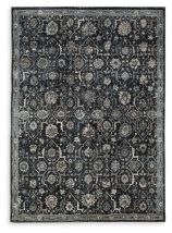 Signature Design by Ashley® R406112 Hilcott - Blue / Cream / Brown - Medium Rug