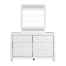 Liberty Furniture 523-YBR-DM Liberty Furniture 523-YBR-DM Cottage View - Dresser & Mirror - White