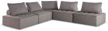 Ashley Furniture P160P10 Ashley Furniture P160P10 Bree Zee - 5-Piece Outdoor Modular Seating - Brown