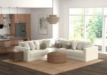 Jackson 2235/36/31/59/37-16 Jackson 2235/36/31/59/37-16 Ritzy - 5 Piece Modular Sectional - Bone